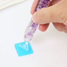 Carica l'immagine nel visualizzatore di Gallery, Penna Premium Diamond Painting Glitter Viola 5 Varianti