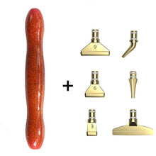 Carica l'immagine nel visualizzatore di Gallery, Penna Premium Diamond Painting Glitter Marrone 5 Varianti