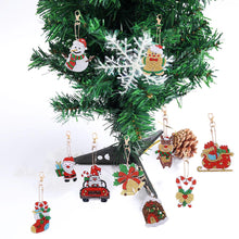 Carica l'immagine nel visualizzatore di Gallery, Portachiavi Natalizi Diamond Painting 21 Pezzi