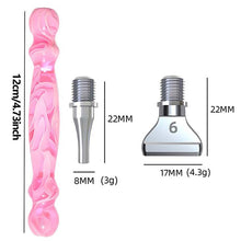 Carica l'immagine nel visualizzatore di Gallery, Penna Diamond Painting Onde Rosa con Punte in Acciaio