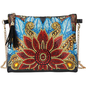 Borsa Diamond Painting Fiore