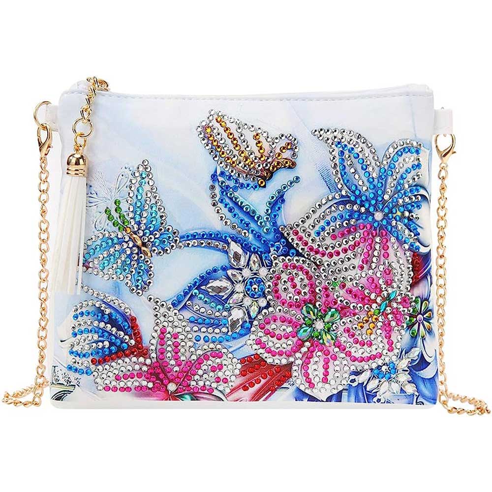 Borsa Diamond Painting Fiori