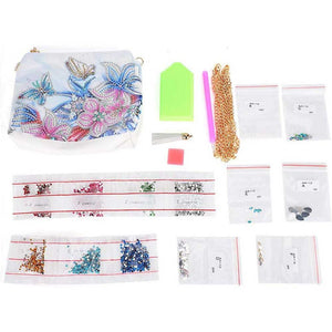 Borsa Diamond Painting Fiori