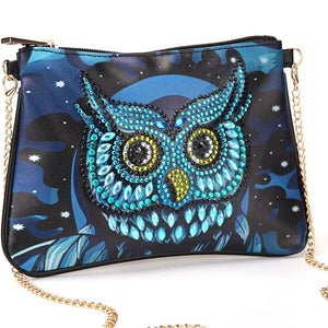 Borsa Diamond Painting Gufo