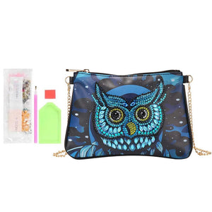Borsa Diamond Painting Gufo