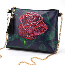 Carica l&#39;immagine nel visualizzatore di Gallery, Borsa Diamond Painting Rosa Rossa