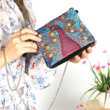 Carica l&#39;immagine nel visualizzatore di Gallery, Borsa Diamond Painting Pavone Rosso
