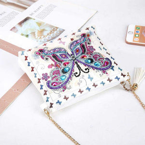 Borsa Diamond Painting Farfalla