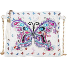 Carica l&#39;immagine nel visualizzatore di Gallery, Borsa Diamond Painting Farfalla