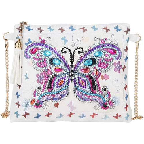 Borsa Diamond Painting Farfalla