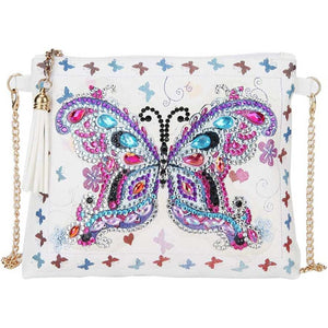 Borsa Diamond Painting Farfalla