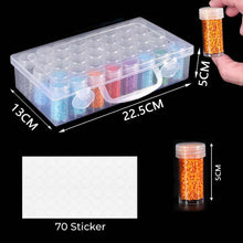 Carica l'immagine nel visualizzatore di Gallery, Scatola di stoccaggio XL Diamond Painting con 38 vasetti