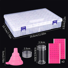 Carica l'immagine nel visualizzatore di Gallery, Scatola di stoccaggio XXL Diamond Painting con 80 scomparti rotondi