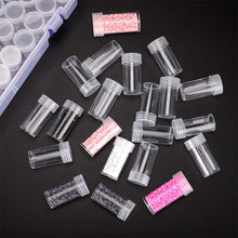 Carica l'immagine nel visualizzatore di Gallery, Scatola di stoccaggio XXL Diamond Painting con 80 scomparti rotondi