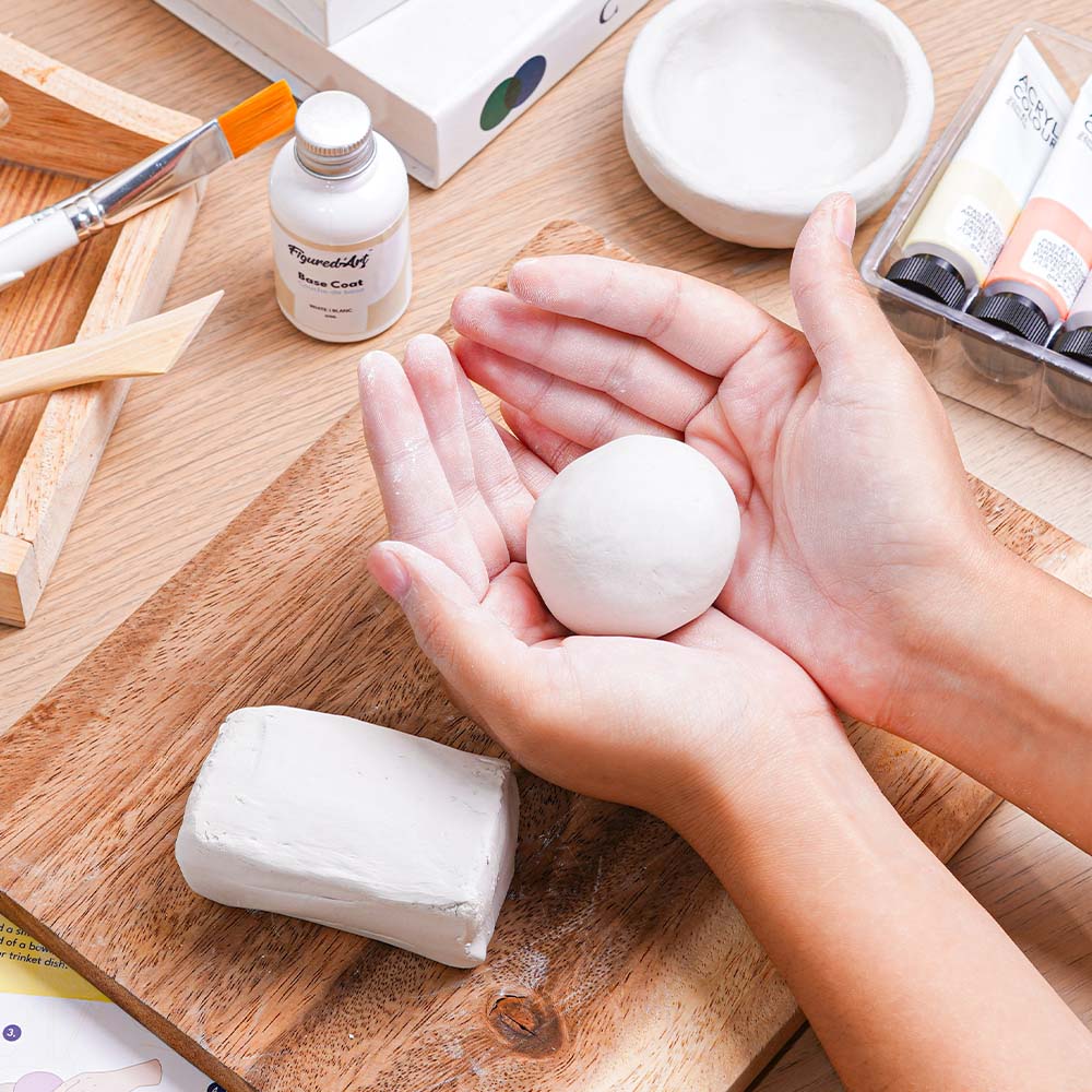 Creative Deco Argilla de Modellare Asciuga all’Aria | 500 g Bianca Creative Deco Argilla de Modellare Asciuga all’Aria | 500 g Bianca