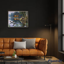 Carica l'immagine nel visualizzatore di Gallery, Dipingere con i numeri - Chalet sul lago
