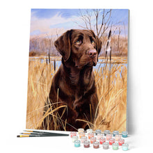 Carica l'immagine nel visualizzatore di Gallery, Dipingere con i numeri - Cane Labrador Figured'Art