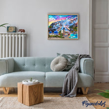 Carica l'immagine nel visualizzatore di Gallery, Dipingere con i numeri - Paesaggio della Grecia