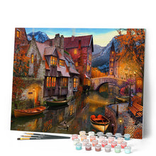 Carica l'immagine nel visualizzatore di Gallery, Dipingere con i numeri - Canali in autunno Figured'Art