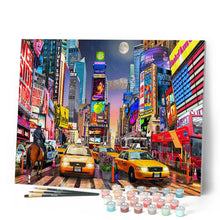Carica l'immagine nel visualizzatore di Gallery, Dipingere con i numeri - Notte a Time Square Figured'Art