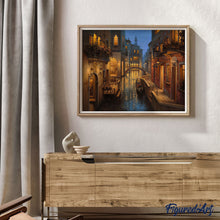 Carica l'immagine nel visualizzatore di Gallery, Dipingere con i numeri - Canali di sera