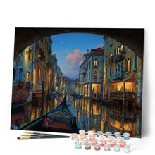 Carica l'immagine nel visualizzatore di Gallery, Dipingere con i numeri - Visita dal canale di Venezia Figured'Art