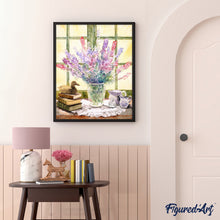 Carica l'immagine nel visualizzatore di Gallery, Dipingere con i numeri - Bouquet di lupini