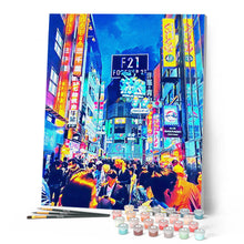 Carica l'immagine nel visualizzatore di Gallery, Dipingere con i numeri - Tokyo Shibuya Figured'Art