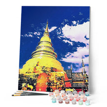 Carica l'immagine nel visualizzatore di Gallery, Dipingere con i numeri - Tempio di Chiangmai Figured'Art