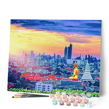 Carica l'immagine nel visualizzatore di Gallery, Dipingere con i numeri - Buddha a Bangkok Figured'Art