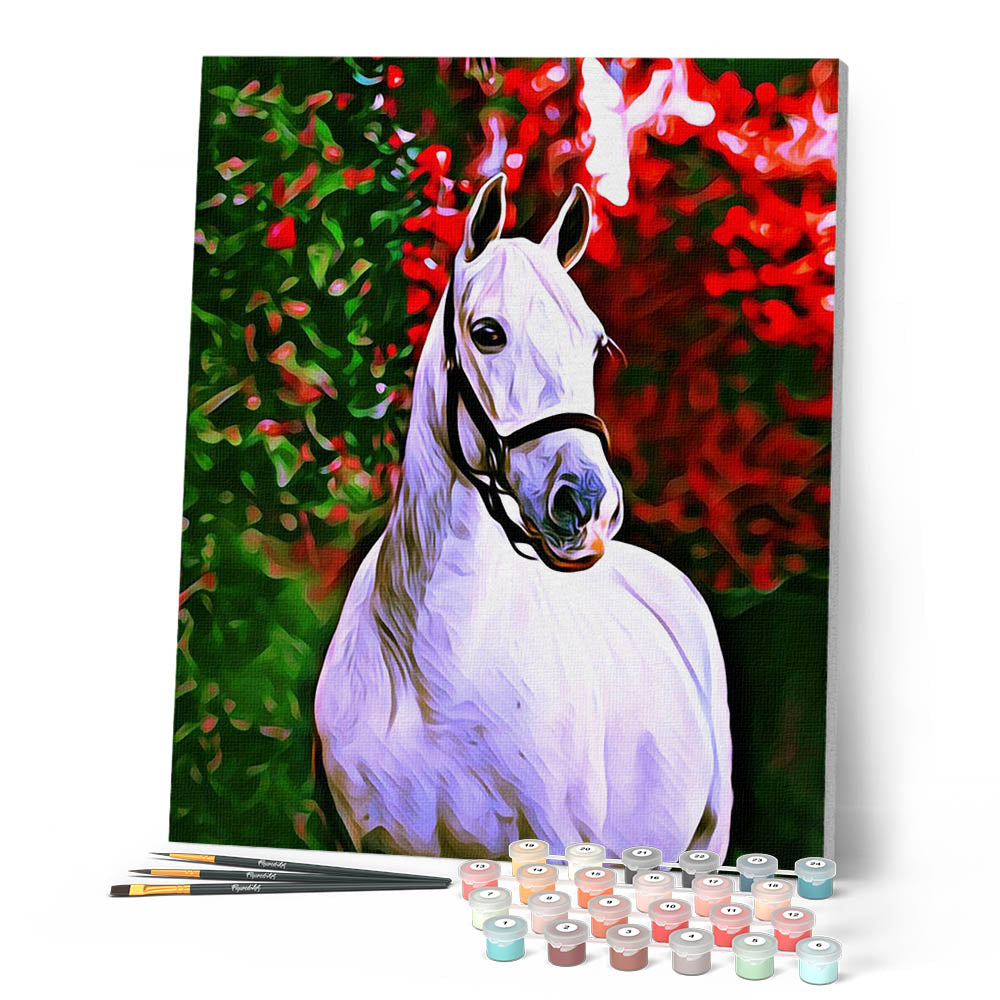 YEESAM ART Dipingi Con I Numeri 40x50cm | Quadro Frutta Su Tela Con Telaio | Kit Per Adulti E Bambini