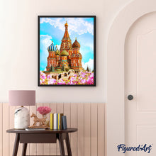 Carica l'immagine nel visualizzatore di Gallery, Dipingere con i numeri - Cattedrale di San Basilio