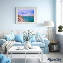 Carica l'immagine nel visualizzatore di Gallery, Dipingere con i numeri - Regata a Sainte-Adresse - Monet