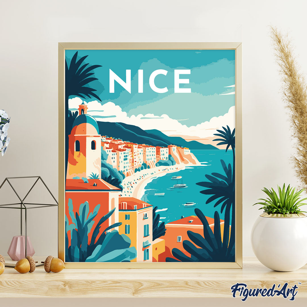 GRENHUE Paint By Numbers Coniglio Colorato - Kit Pittura Per Adulti Su Tela 40x50cm - Con Cornice, Pennelli E Colori Acrilici