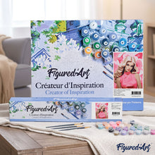 Carica l'immagine nel visualizzatore di Gallery, Dipingere con i numeri - Blonde Pink Diva