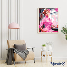 Carica l&#39;immagine nel visualizzatore di Gallery, Dipingere con i numeri - Pink Diva Vintage