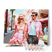 Carica l'immagine nel visualizzatore di Gallery, Dipingere con i numeri - Pink Duo a Hollywood Figured'Art