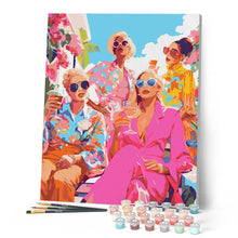Carica l'immagine nel visualizzatore di Gallery, Dipingere con i numeri - Pink Club Figured'Art