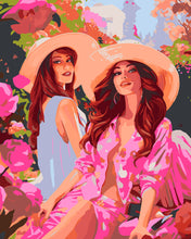 Carica l'immagine nel visualizzatore di Gallery, Dipingere con i numeri - Pink Diva Sisters