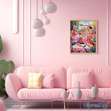 Carica l&#39;immagine nel visualizzatore di Gallery, Dipingere con i numeri - Pink Club in Giardino