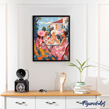 Carica l&#39;immagine nel visualizzatore di Gallery, Dipingere con i numeri - Pink Club al Ristorante