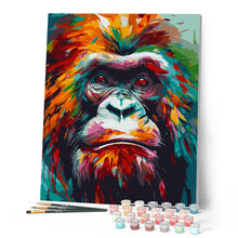 Carica l'immagine nel visualizzatore di Gallery, Dipingere con i numeri - Orango Astratto Colorato Figured'Art