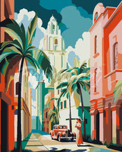 Carica l'immagine nel visualizzatore di Gallery, Dipingere con i numeri - Cuba Art Deco