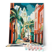 Carica l'immagine nel visualizzatore di Gallery, Dipingere con i numeri - Cuba Art Deco Figured'Art