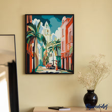 Carica l'immagine nel visualizzatore di Gallery, Dipingere con i numeri - Cuba Art Deco