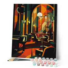 Carica l'immagine nel visualizzatore di Gallery, Dipingere con i numeri - Club Art Deco Figured'Art
