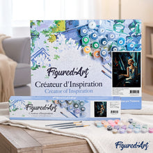 Carica l'immagine nel visualizzatore di Gallery, Dipingere con i numeri - Donna al Piano Art Deco