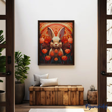 Carica l'immagine nel visualizzatore di Gallery, Dipingere con i numeri - Coniglio Art Deco