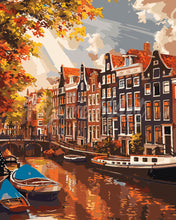 Carica l'immagine nel visualizzatore di Gallery, Dipingere con i numeri - Sole ad Amsterdam