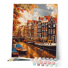 Carica l'immagine nel visualizzatore di Gallery, Dipingere con i numeri - Sole ad Amsterdam Figured'Art